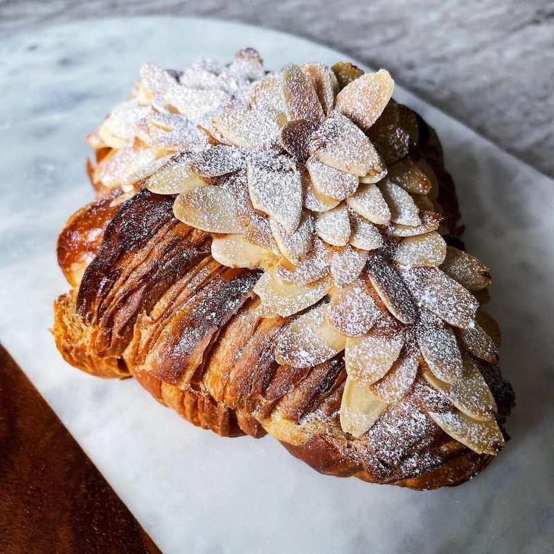 #1: Almond Croissant - Nutty Delight