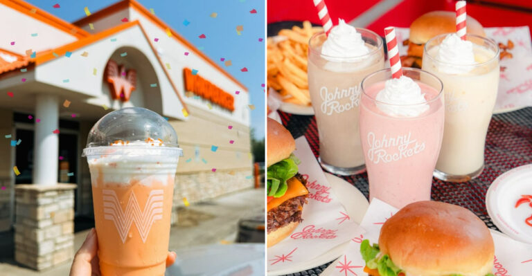 milkshakes from fast food chains