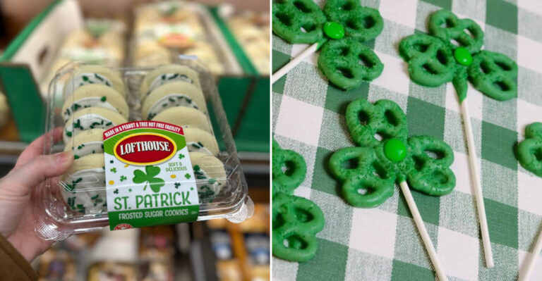 limited edition St. Patrick's Day treats