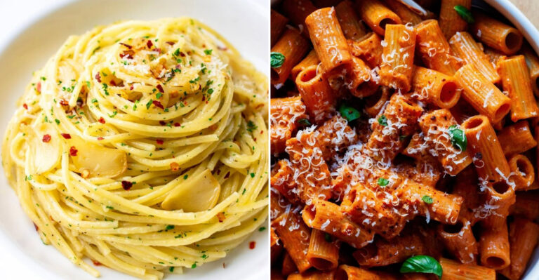 tasty pasta dishes