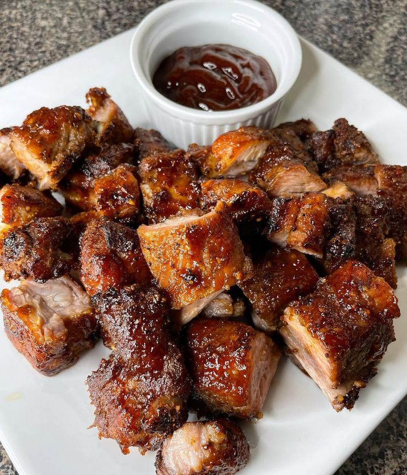 Air Fryer BBQ Ribs