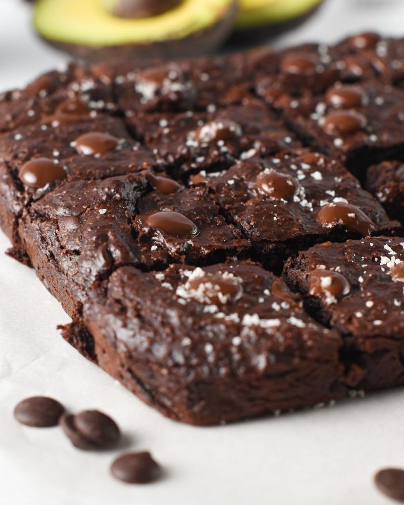 Avocado Brownie Bites