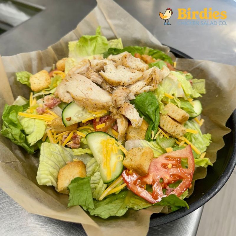 Chicken Garden Salad (Grilled Chicken, No Dressing or Light Dressing)