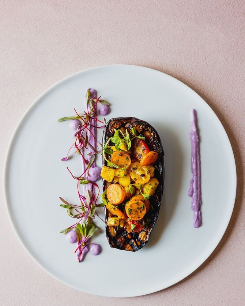 Balsamic Glazed Eggplant Steaks