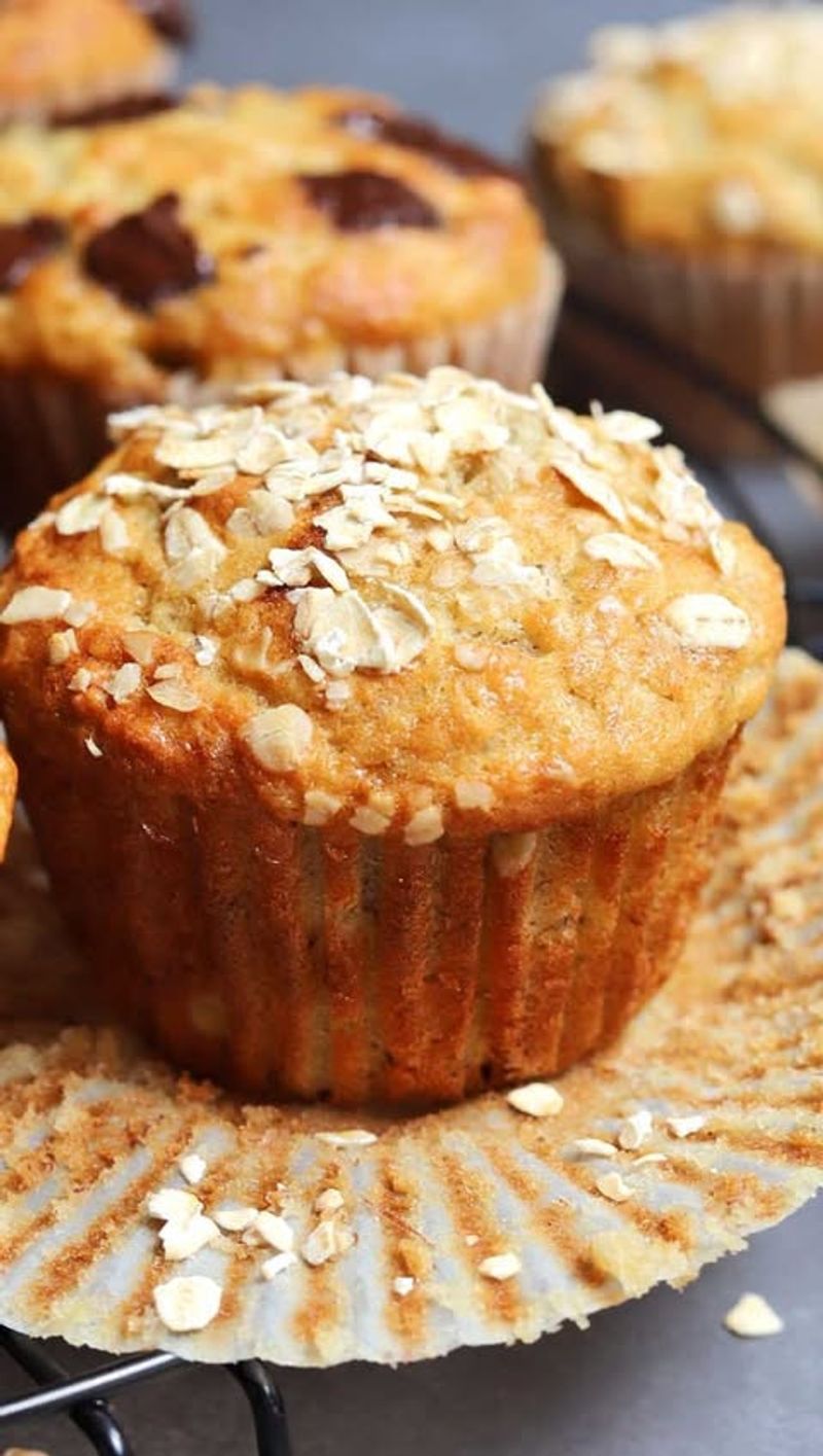 Banana Oat Muffins