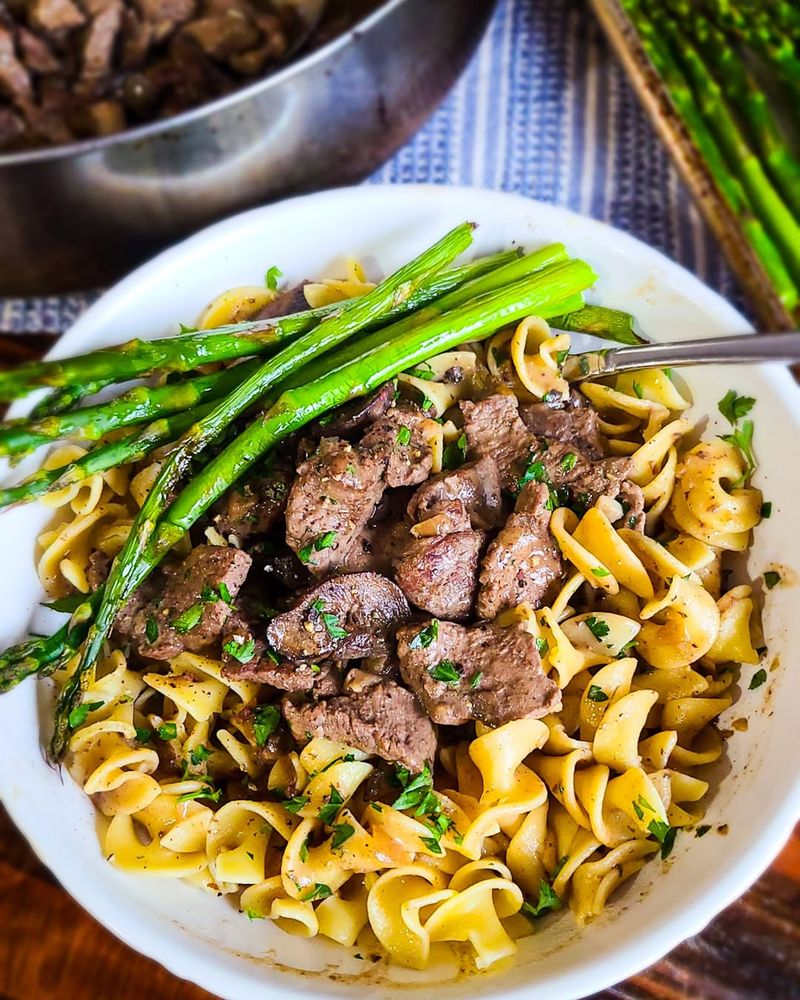 Beef Stroganoff