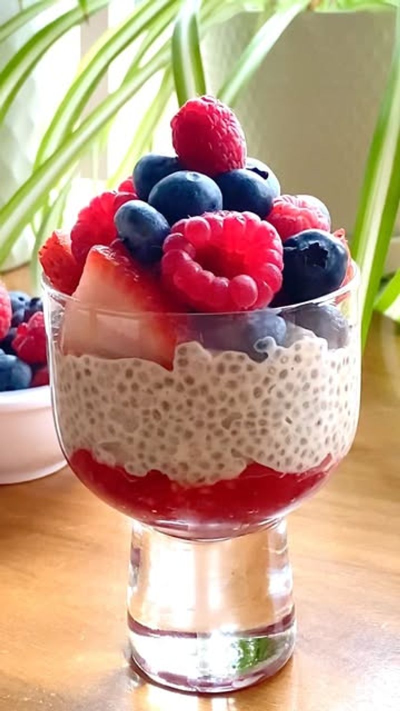 Berry Chia Pudding