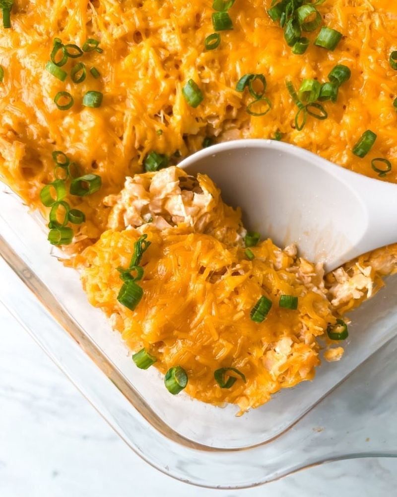 Buffalo Chicken Casserole