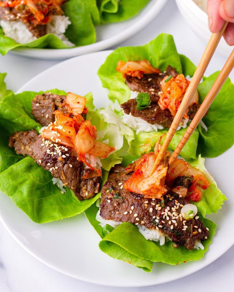 Bulgogi Lettuce Wraps