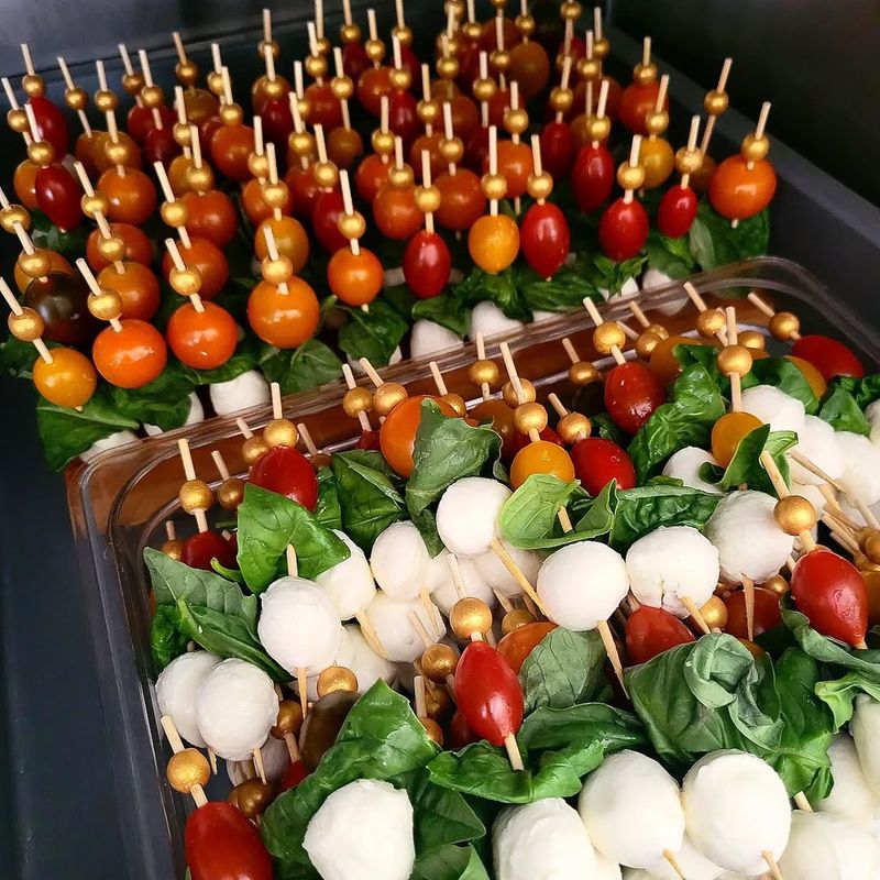 Caprese Pizza Skewers