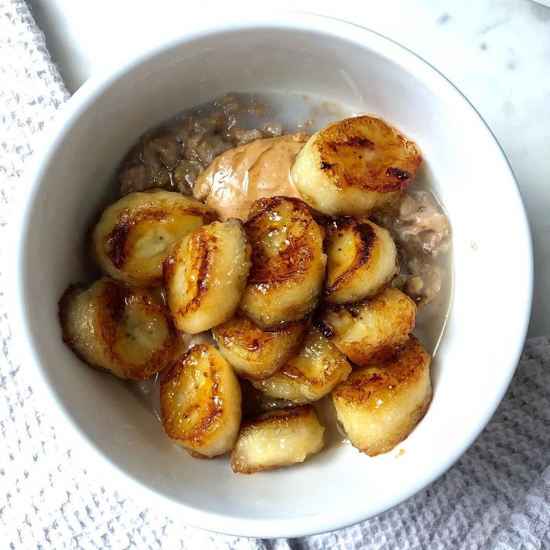 Caramelized Banana Oatmeal