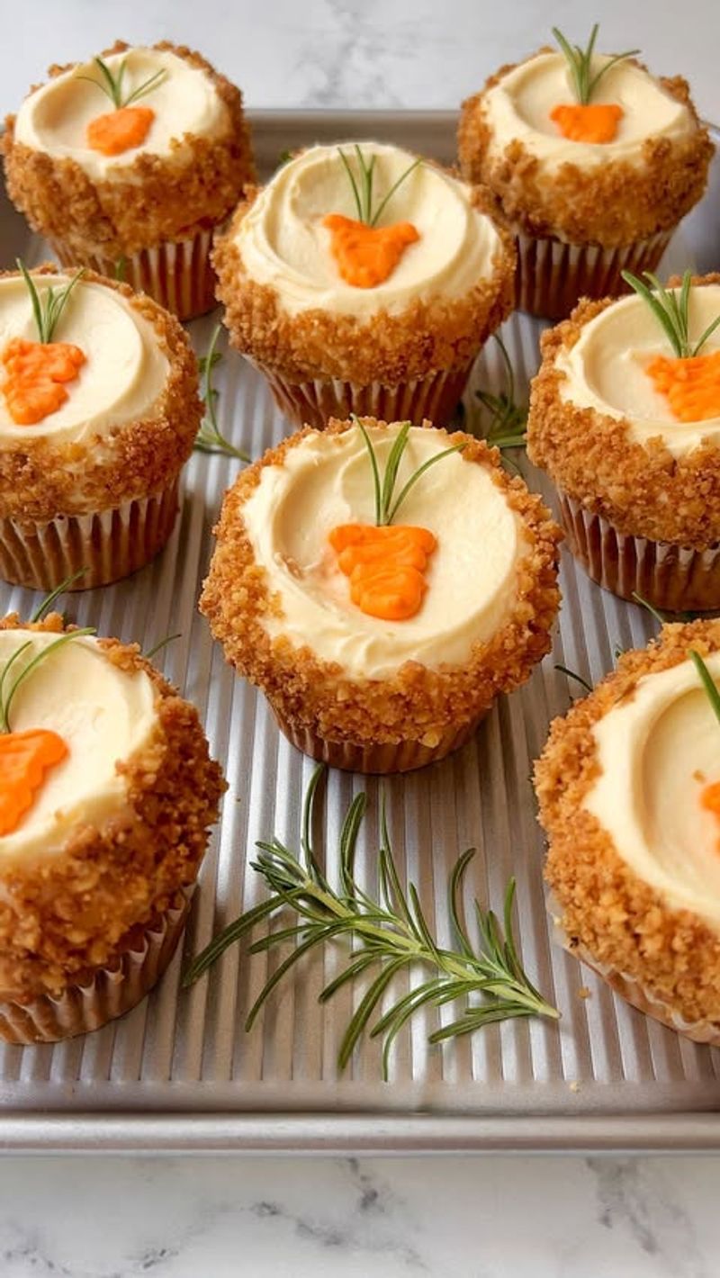 Carrot and Walnut Muffins