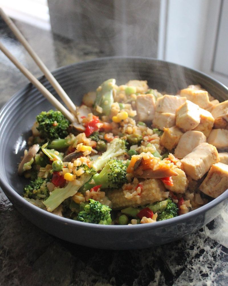 Cauliflower Rice Stir Fry