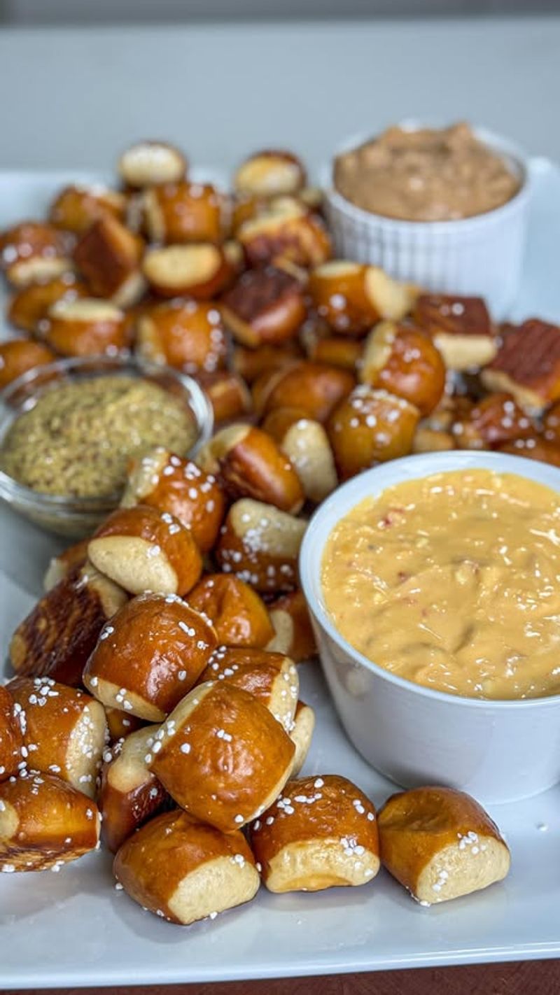 Cheese-Filled Pretzel Bites