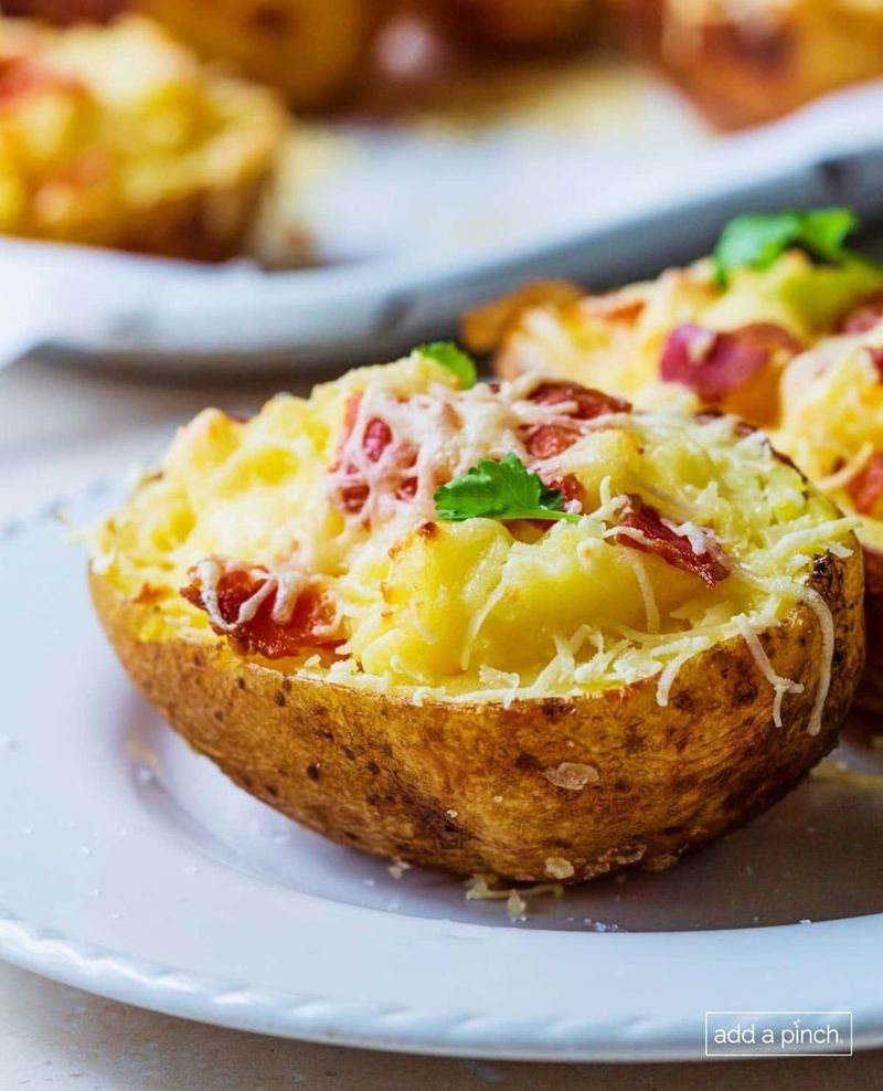 Cheesy Baked Potatoes