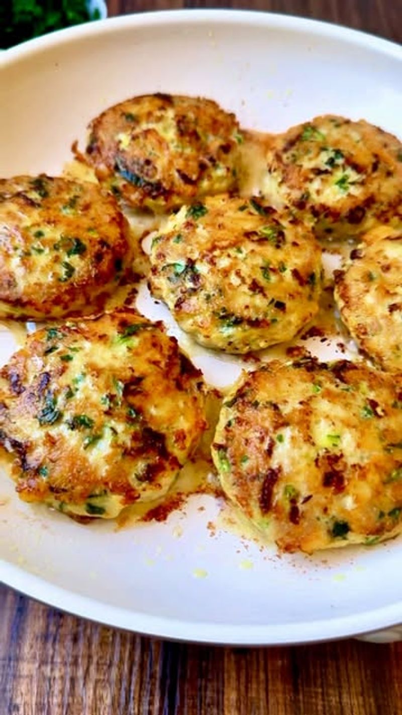 Cheesy Fish Cakes