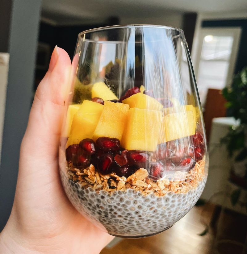 Chia Seed Pudding Cups