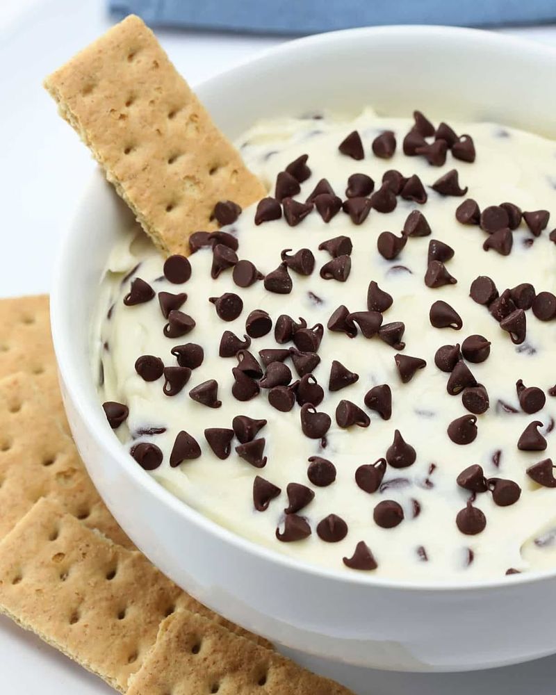 Chocolate Chip Cheesecake Dip