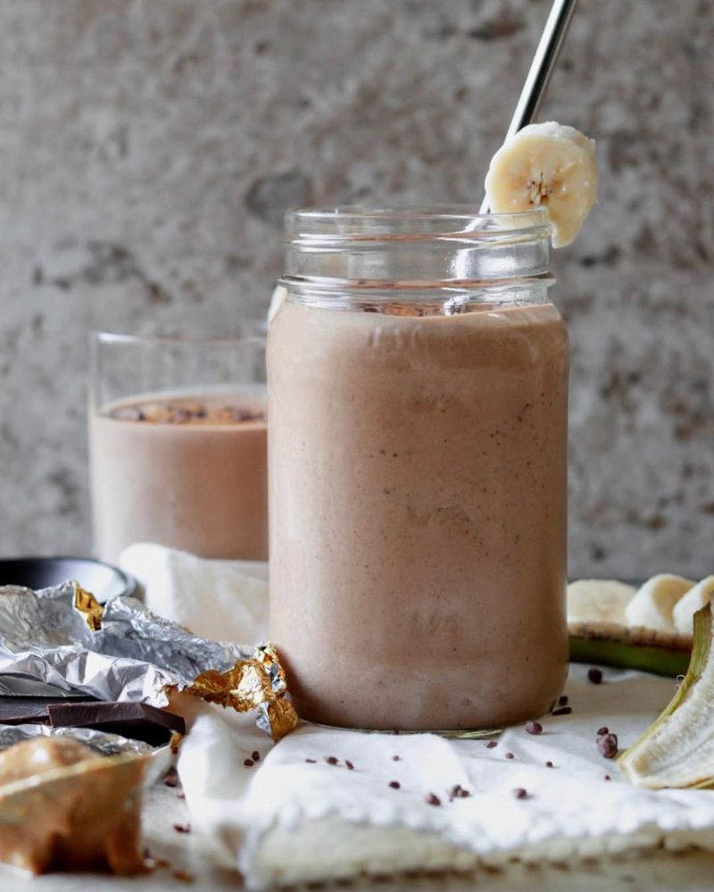 Chocolate-Peanut Butter Protein Shake