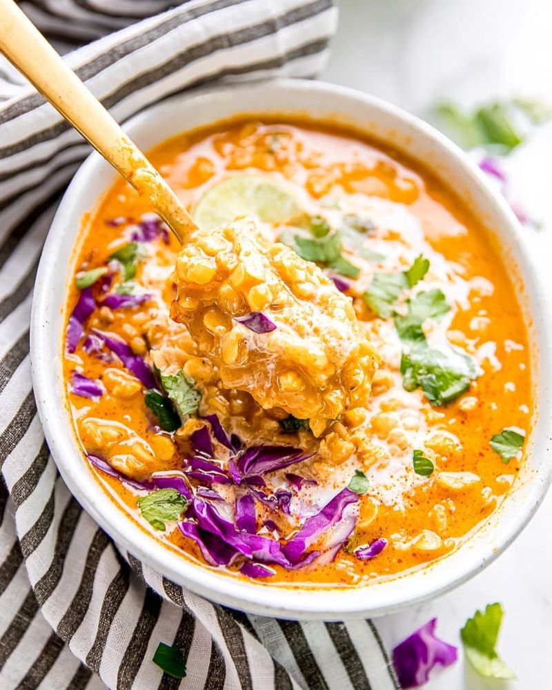 Coconut Curry Lentil Soup