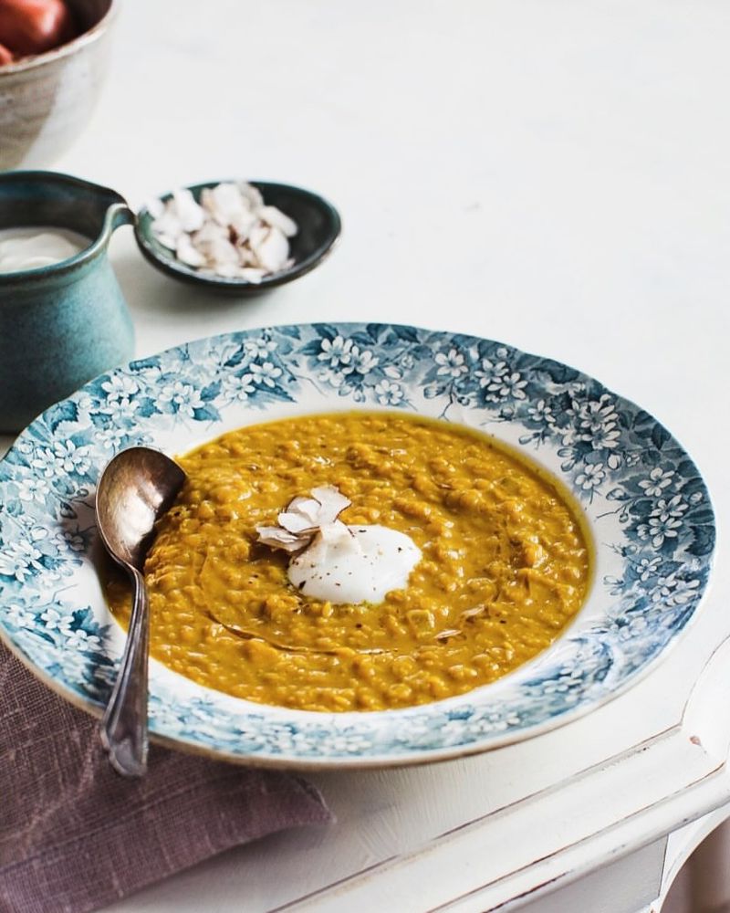 Coconut Curry Lentil Soup