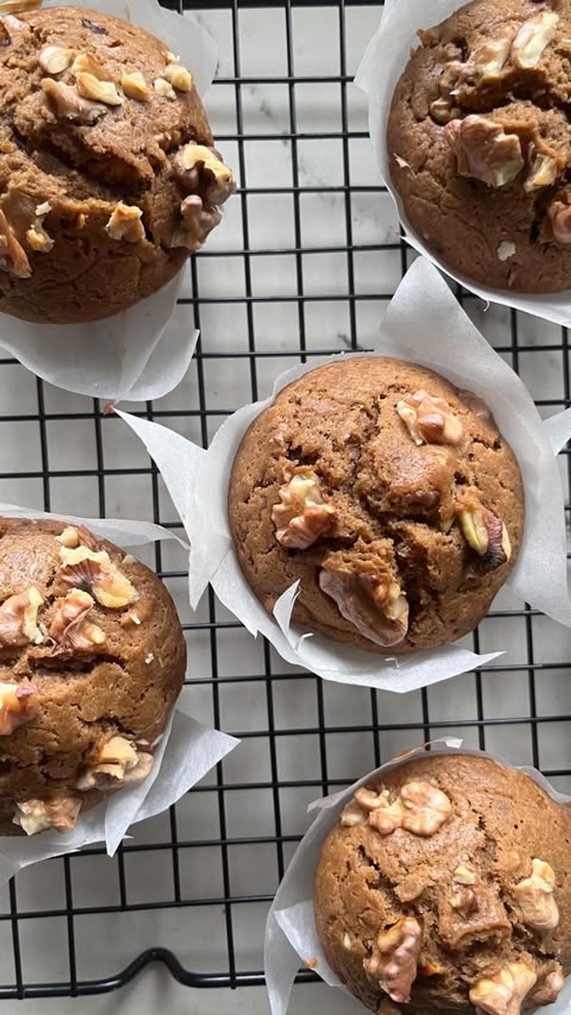 Coffee Walnut Muffins