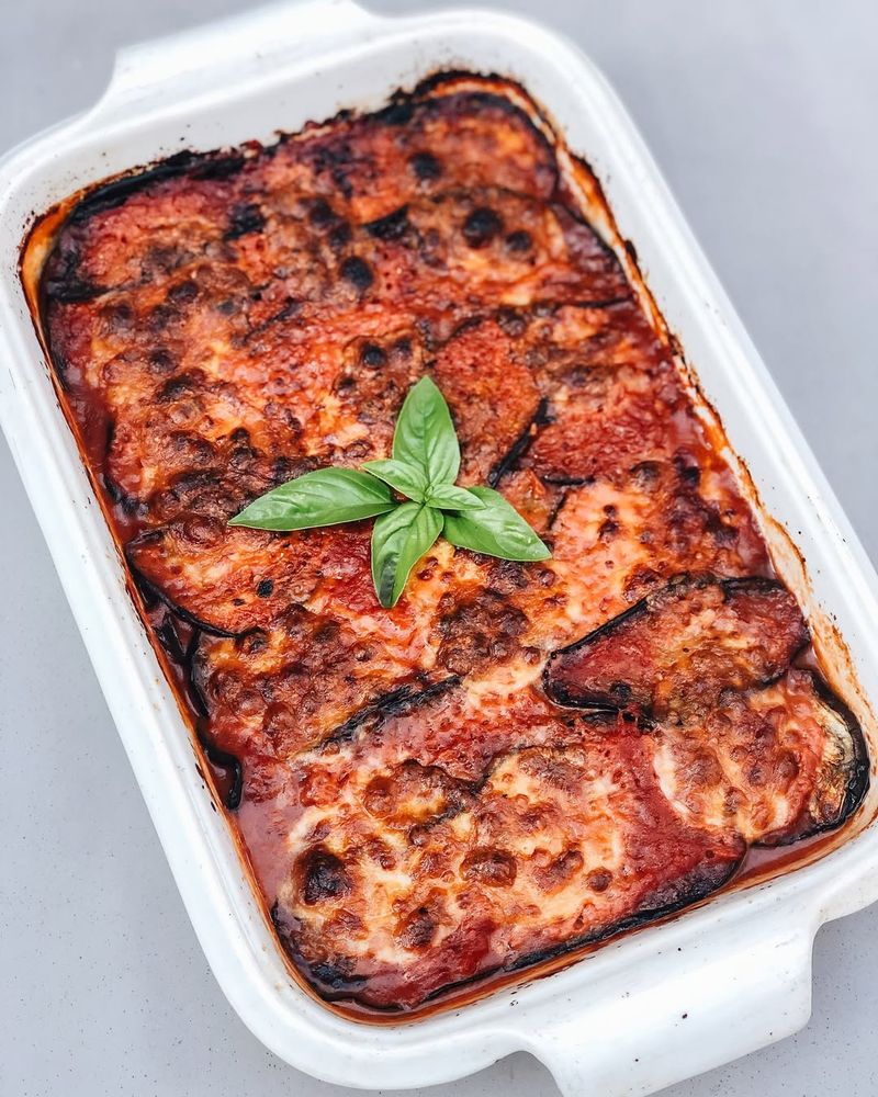 Eggplant Parmesan Casserole