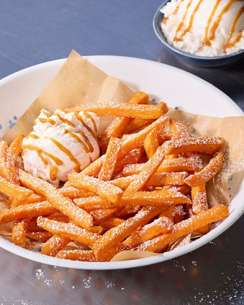 French Fries and Ice Cream