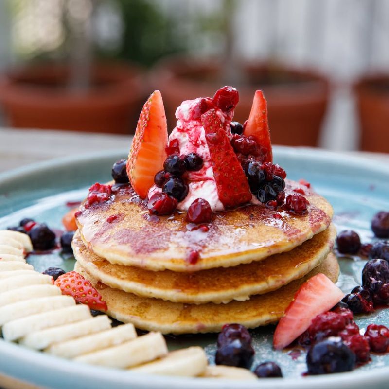 Fruit-Filled Pancakes