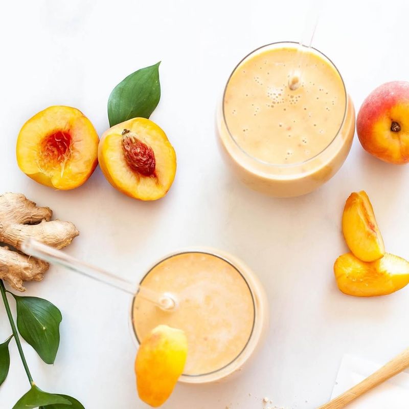 Ginger Peach Smoothie