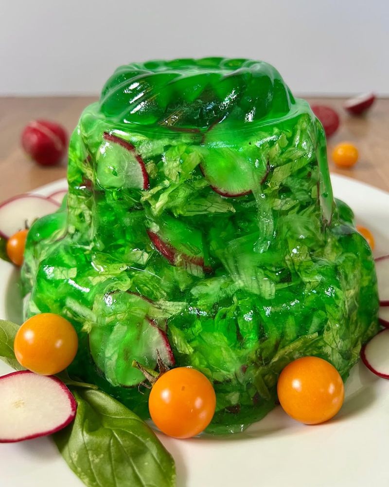 Green Gelatin Salad