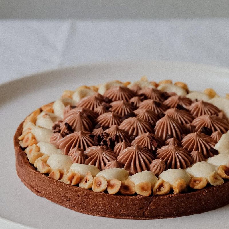 Hazelnut Chocolate Tart