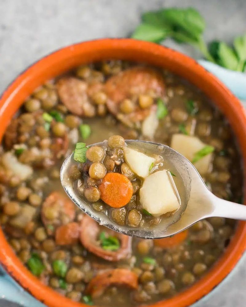 Hearty Lentil and Vegetable Soup