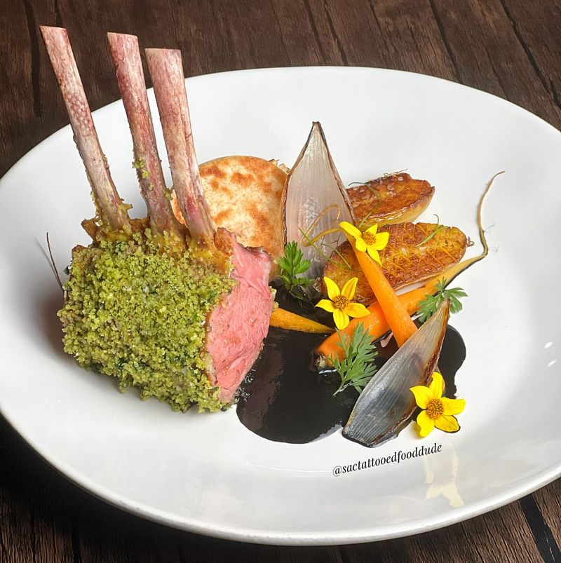 Herb-Crusted Rack of Lamb