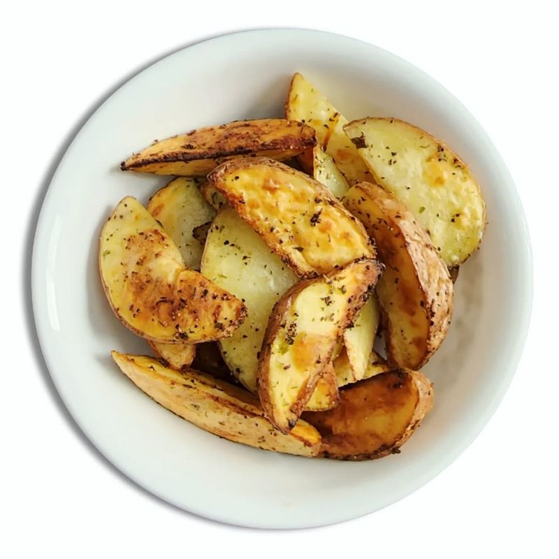 Herbed Air Fryer Potato Wedges