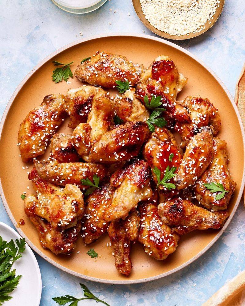 Honey Garlic Chicken Wings