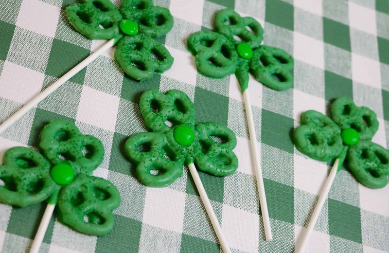 Shamrock Pretzels