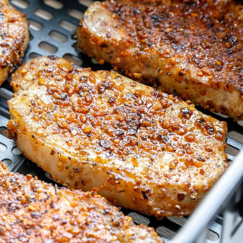 Juicy Air Fryer Pork Chops