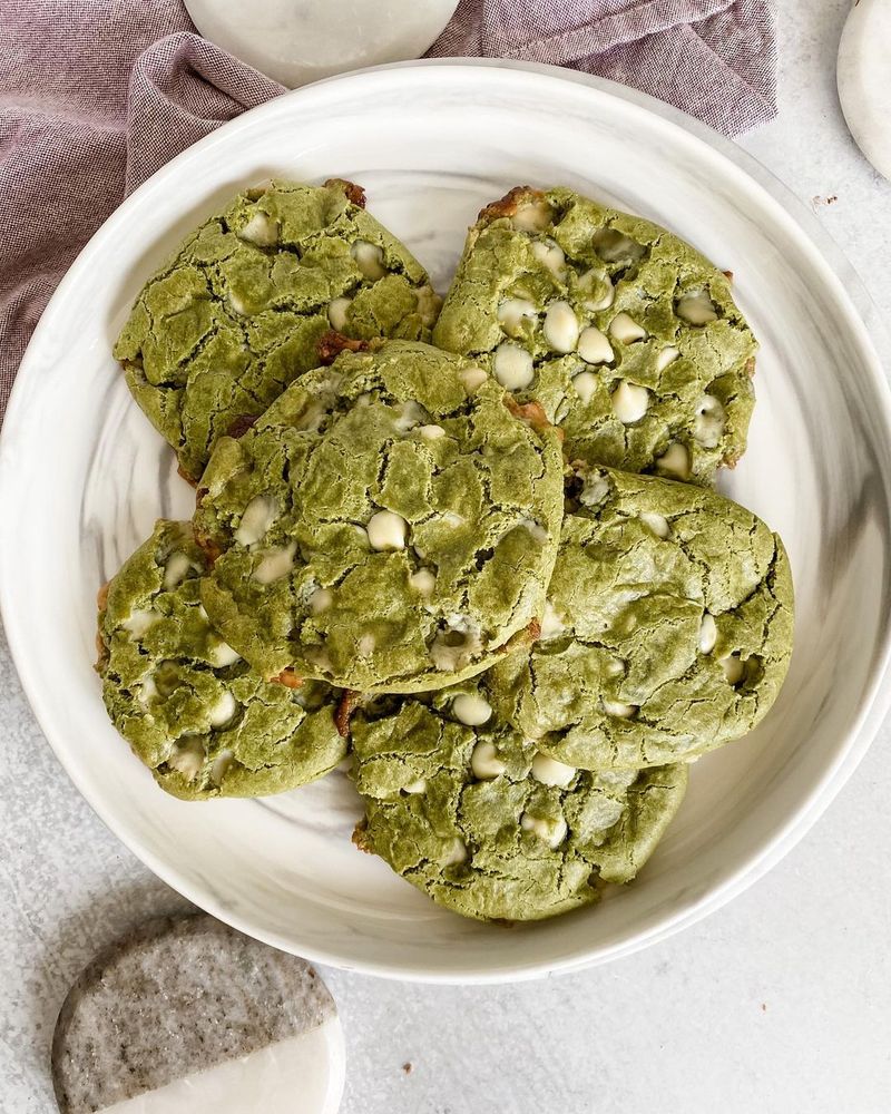 Matcha Green Tea Cookies