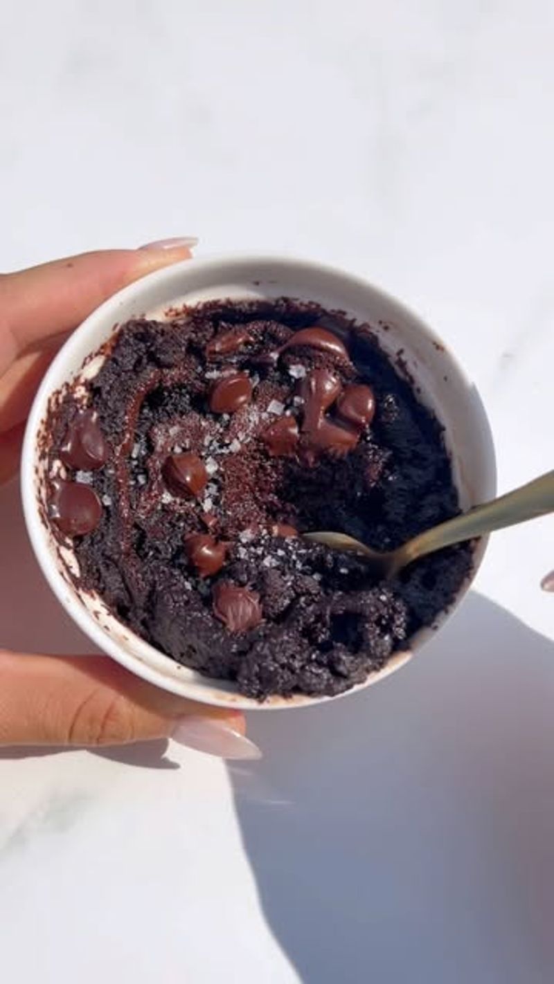 Microwave Brownie in a Cup