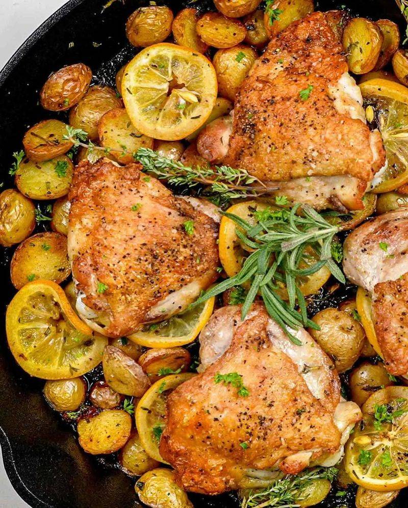 One-Pan Lemon Herb Chicken