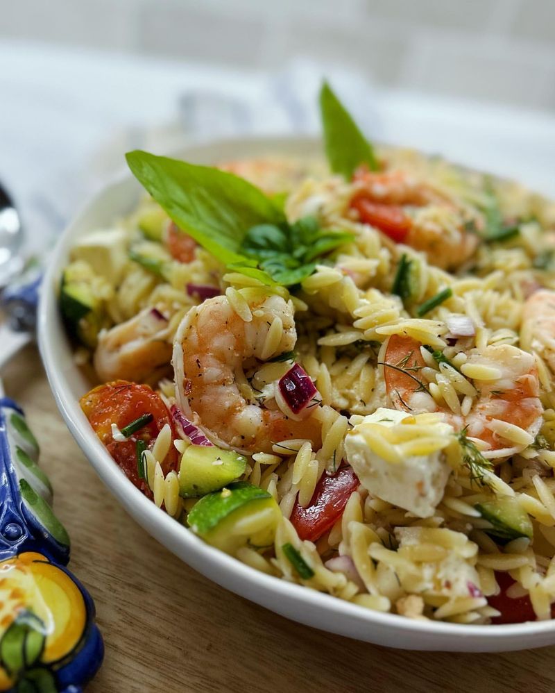 Orzo with Lemon and Herbs