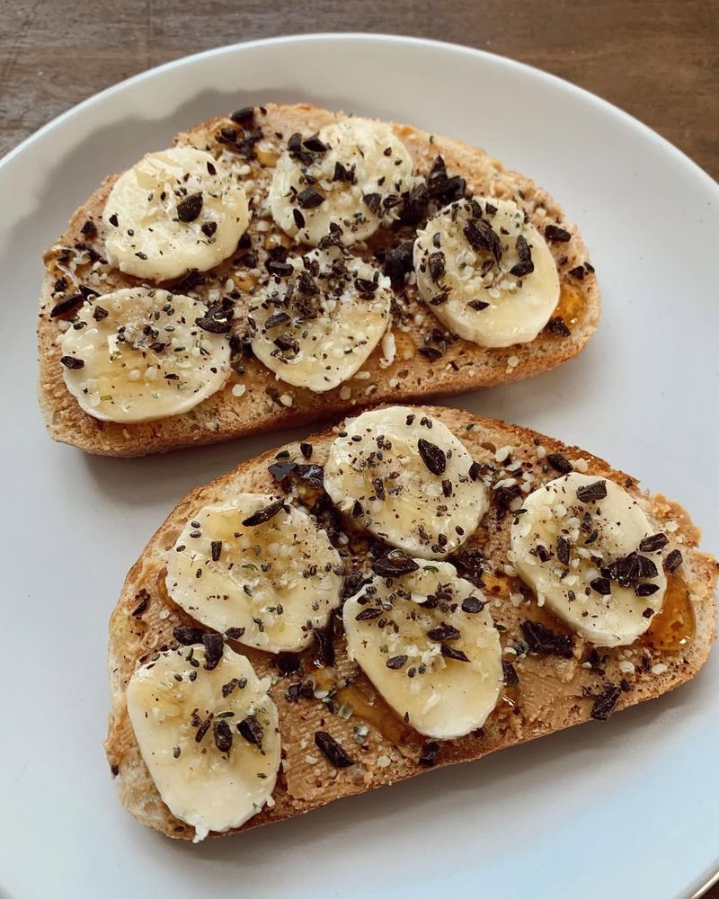 Peanut Butter Banana Toast