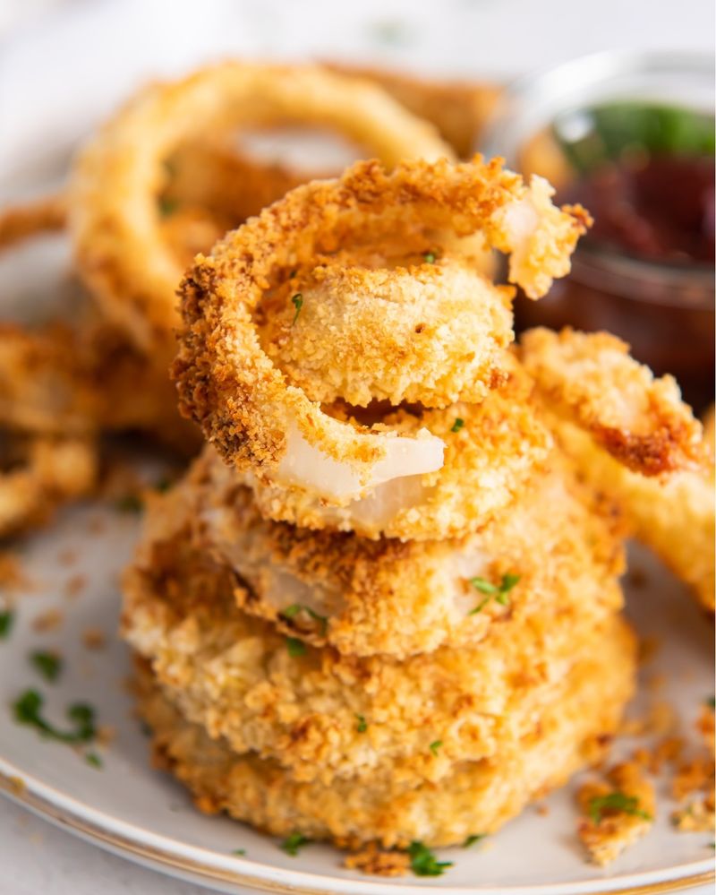 Perfect Air Fryer Onion Rings