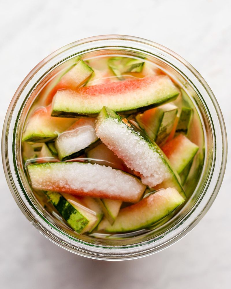 Pickled Watermelon Rind Stew