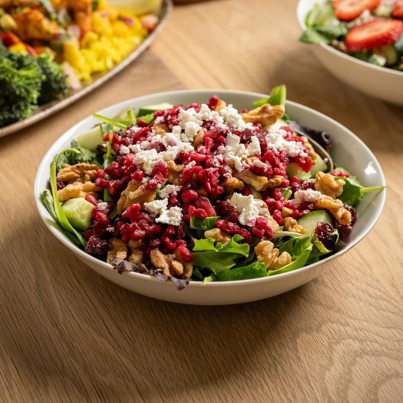 Pomegranate and Walnut Salad