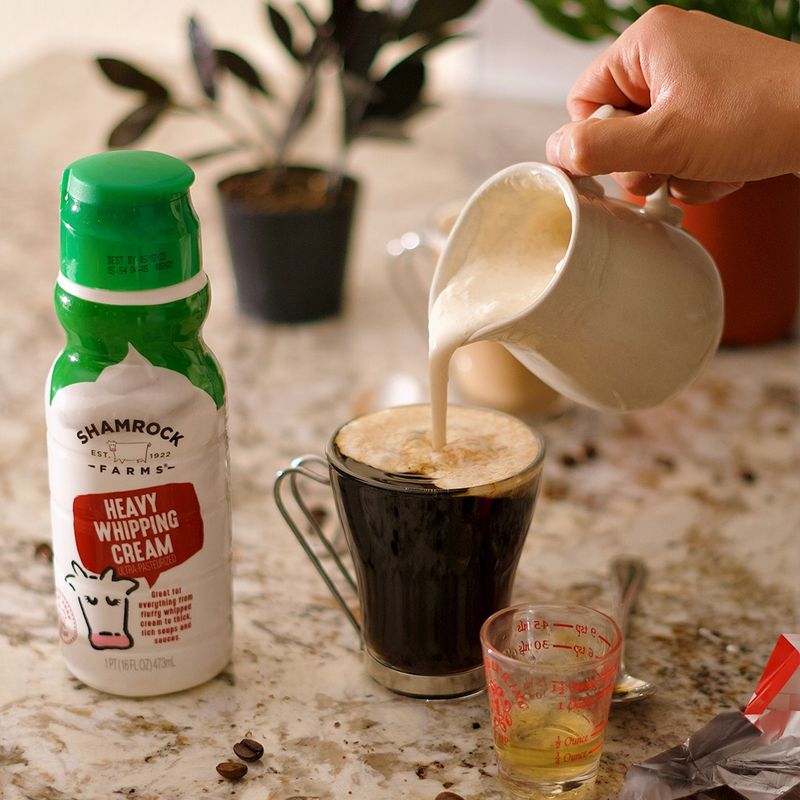 Irish Coffee-Flavored Whipped Cream