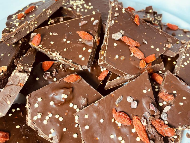 Quinoa Chocolate Bark