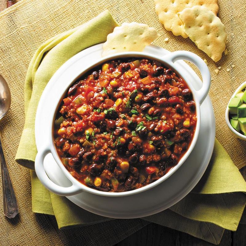 Quinoa and Black Bean Chili