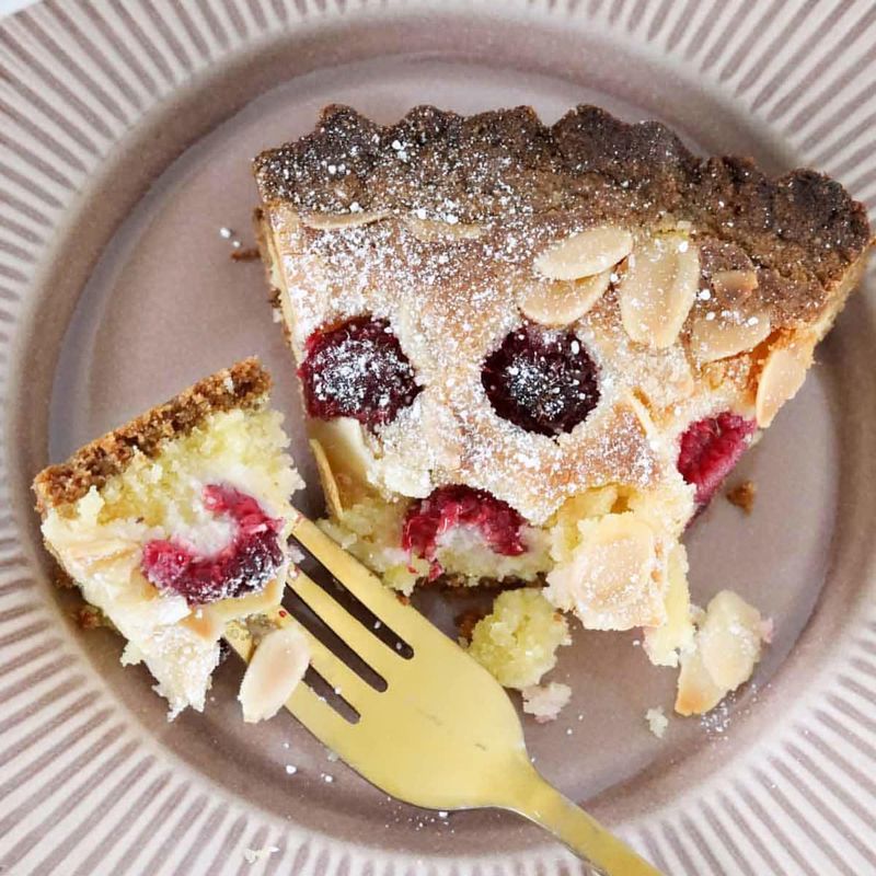 Raspberry Almond Tart